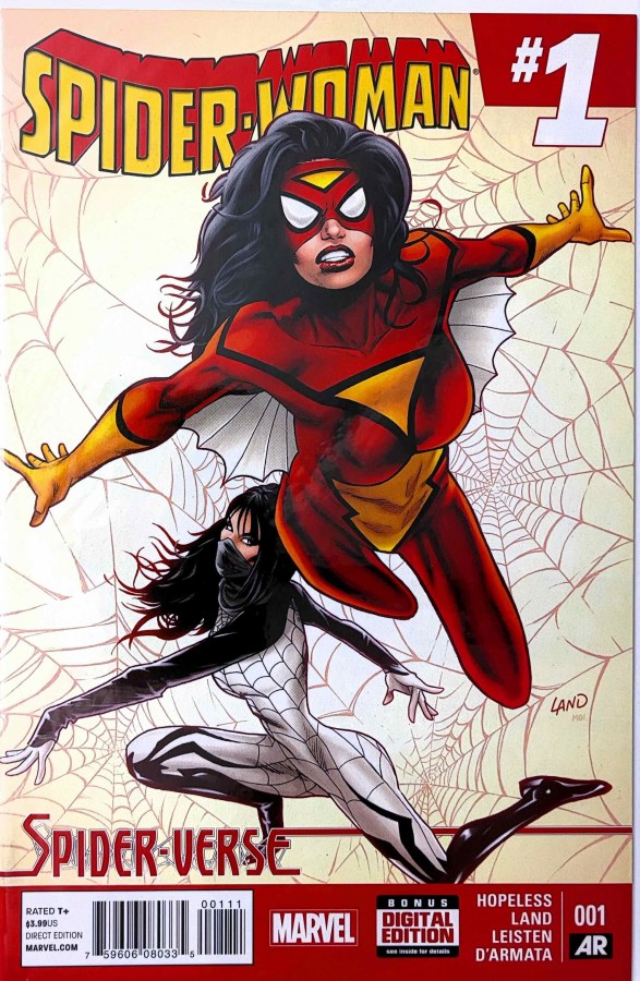 Spider-Woman #1 (2015) Marvel cover