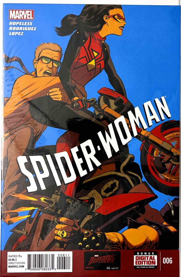Spider-Woman #6 (2016) Marvel First Printing cover