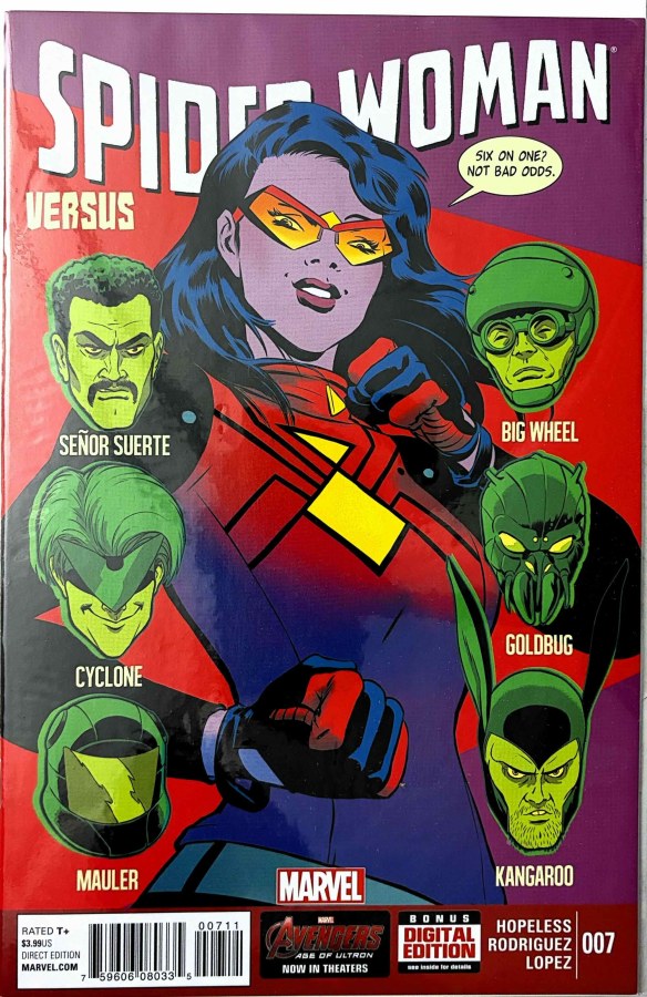 Spider-Woman #7 (2015) Marvel First Printing cover