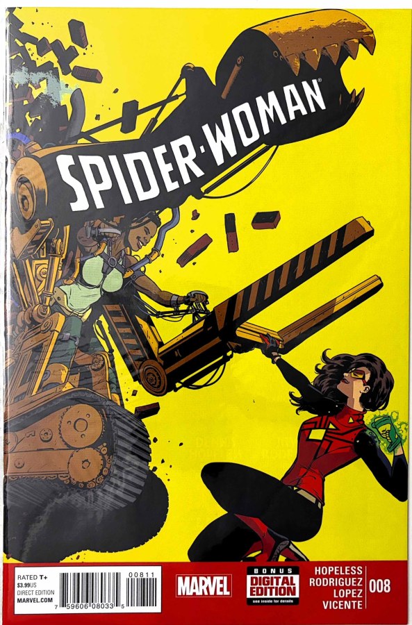 Spider-Woman #8 (2015) Marvel First Printing cover