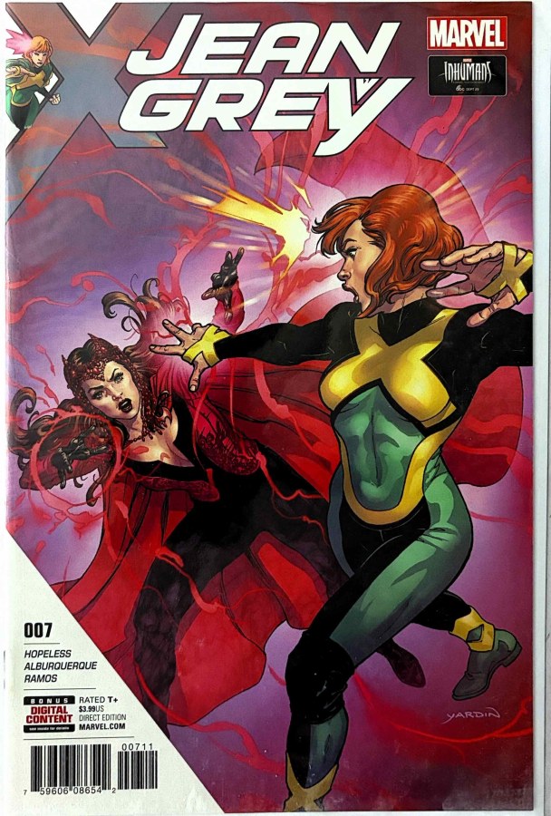 Jean Grey #7 (2017) Marvel First Printing cover