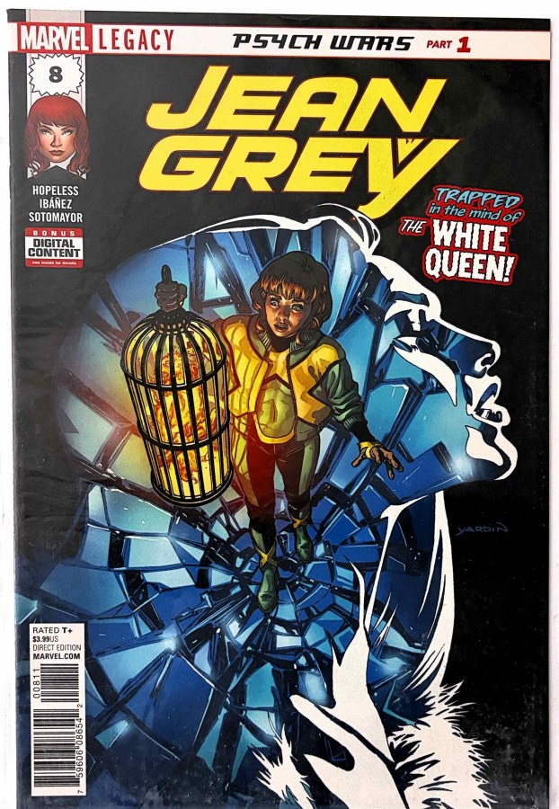 Jean Grey #8 (2017) Marvel First Printing cover