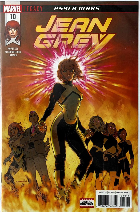 Jean Grey #10 (2018) Marvel cover