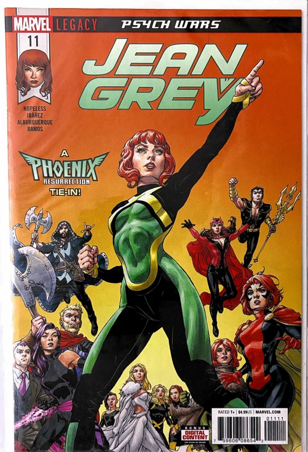 Jean Grey #11 (2018) Marvel First Printing cover