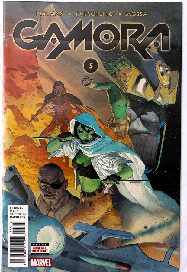Gamora #5 (2017) Marvel cover