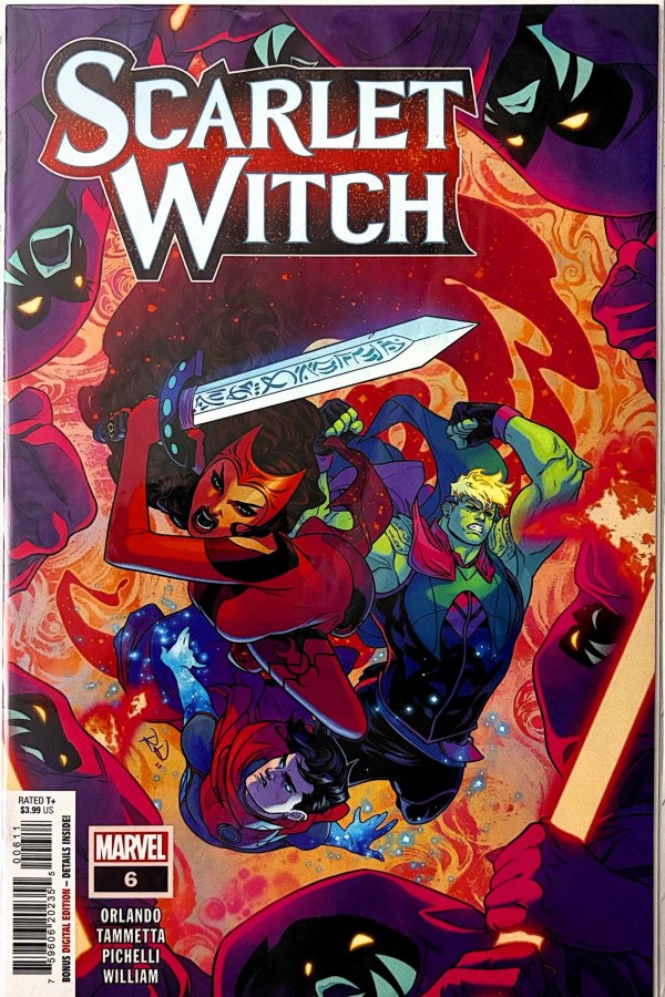 Scarlet Witch #6 (2023) Marvel First Printing cover