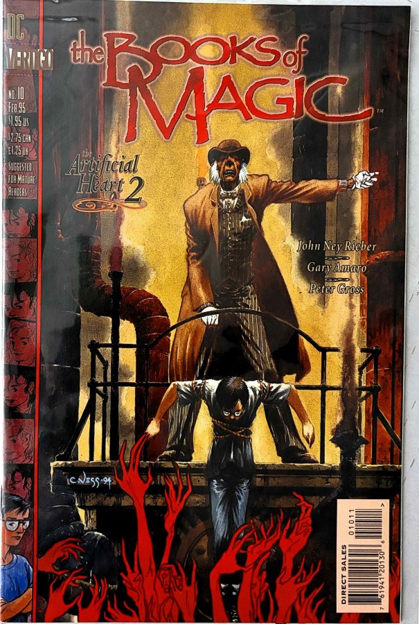 The Books of Magic #10 (1995) Vertigo cover