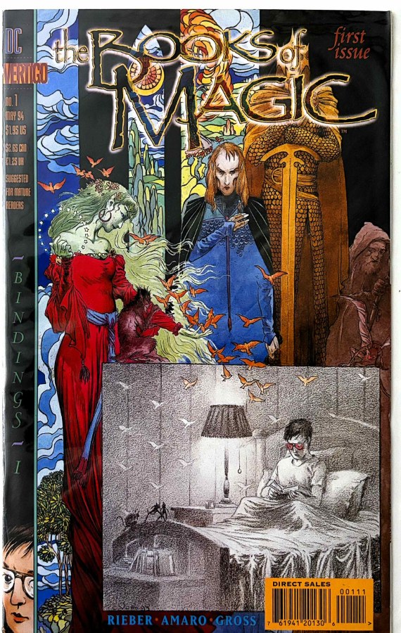 The Books of Magic #1 (1994) Vertigo First Printing cover