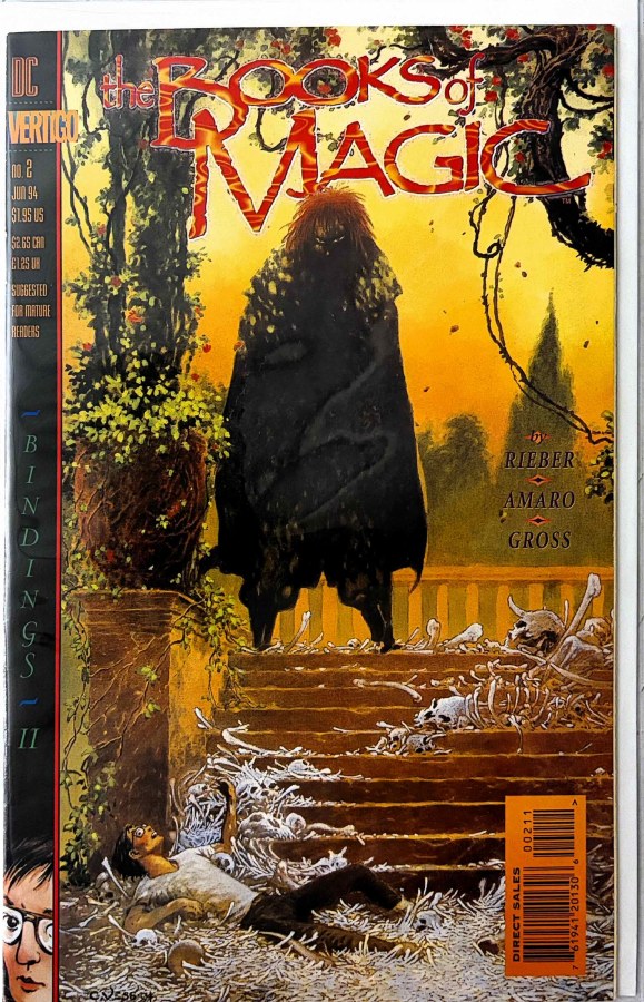 The Books of Magic #2 (1994) Vertigo First Printing cover
