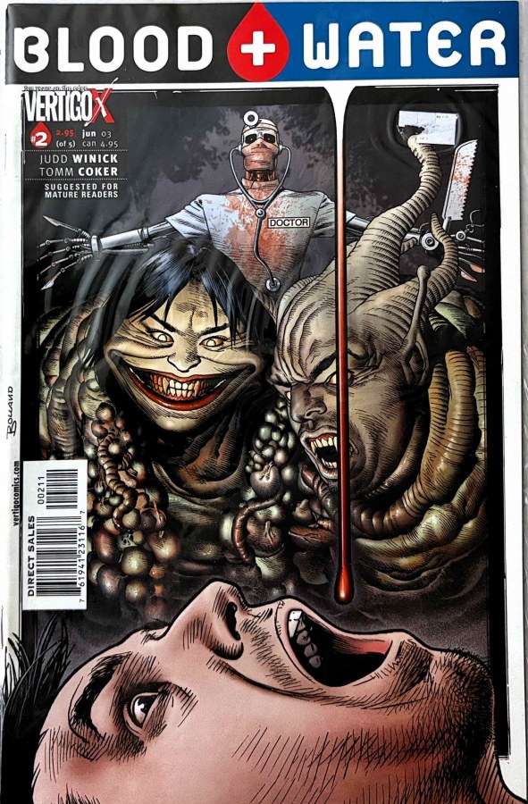 Blood and Water #2 (2003) Vertigo cover