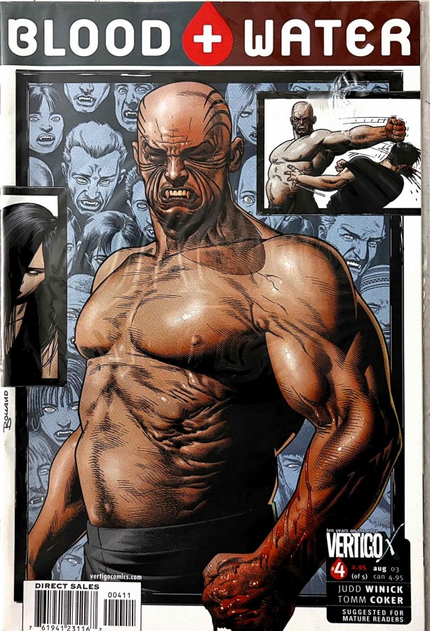 Blood and Water #4 (2003) Vertigo First Printing cover
