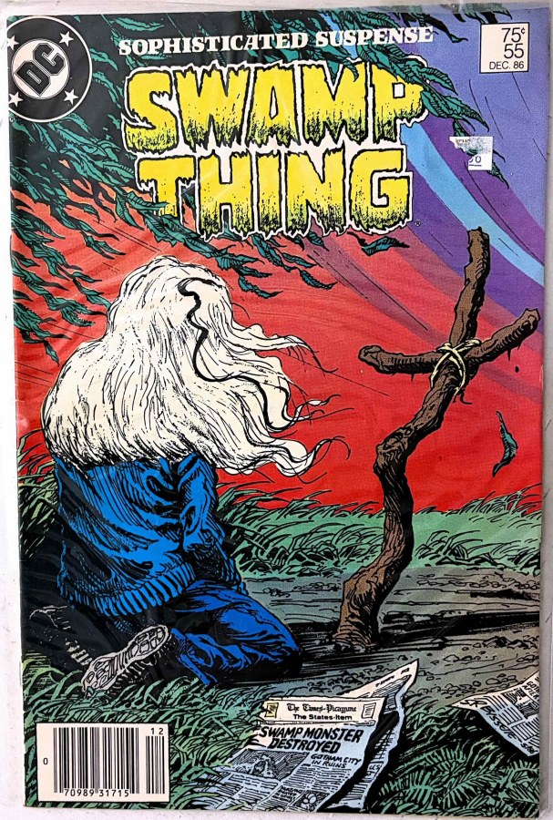 Swamp Thing #55 (1986) DC cover