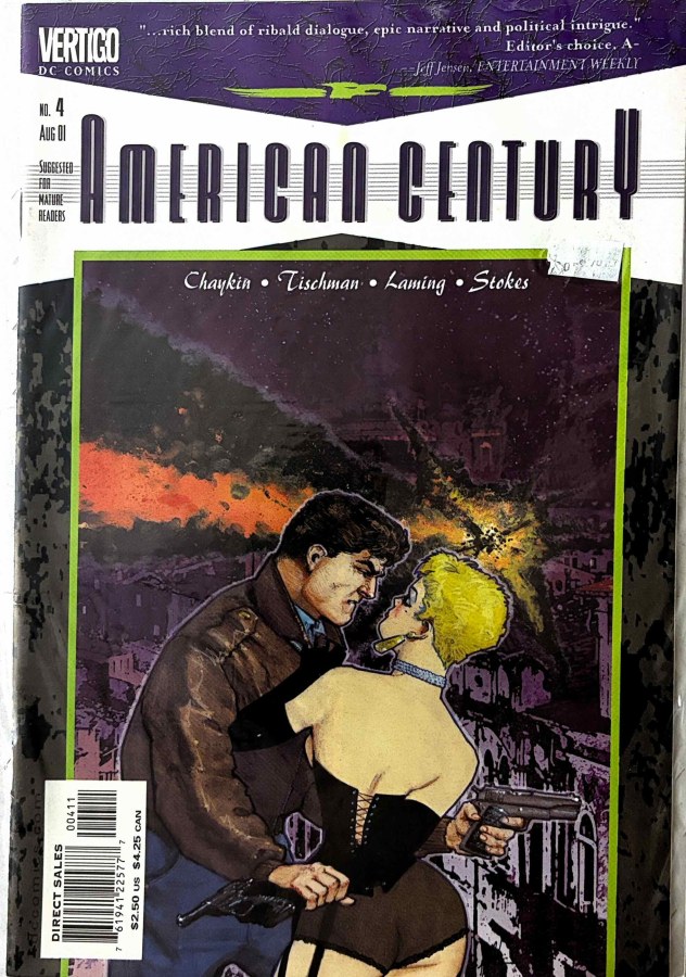 American Century #4 (2001) Vertigo DC Comics First Printing cover