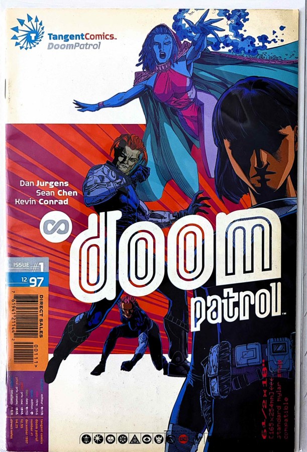 Tangent Comics / Doom Patrol #1 (1997) DC First Printing cover
