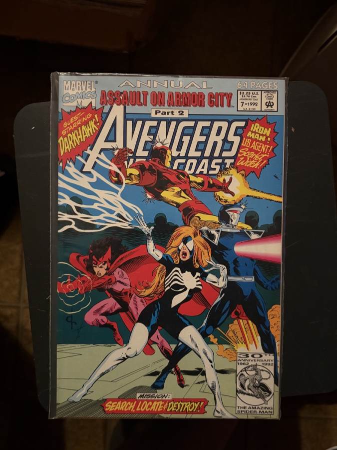 Avengers West Coast Annual #7 (1992) cover