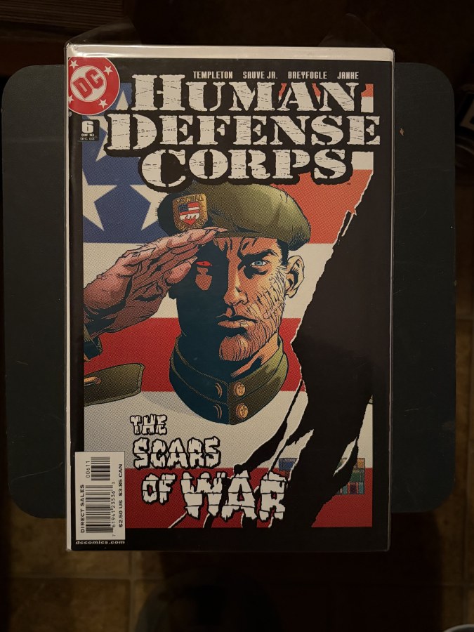 Human Defense Corps #6 cover