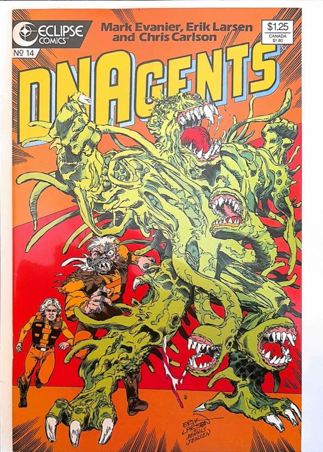 DNAgents #14 (1984) Eclipse Comics FN/VF cover