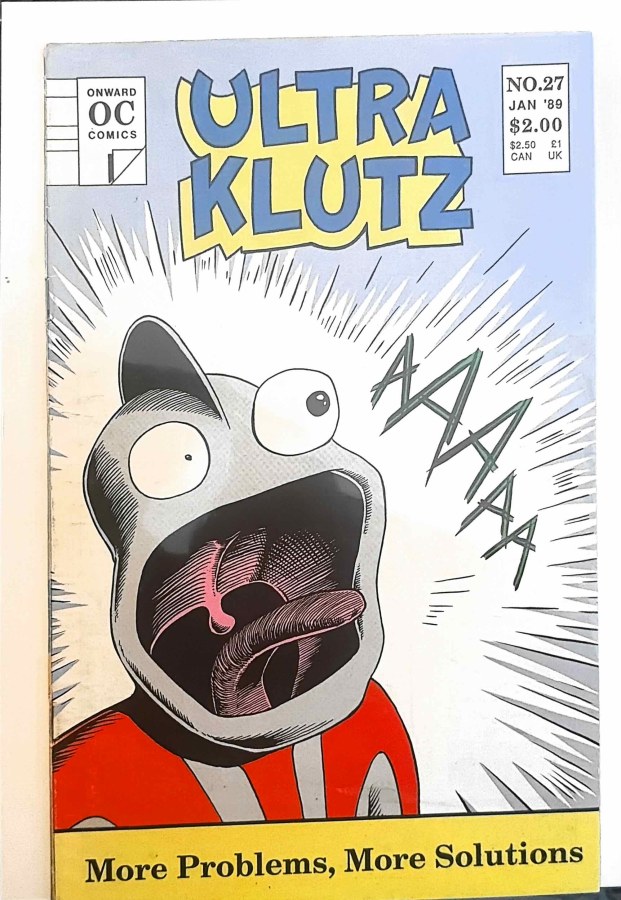 Ultra Klutz #27 (1989) Onward Comics VF cover