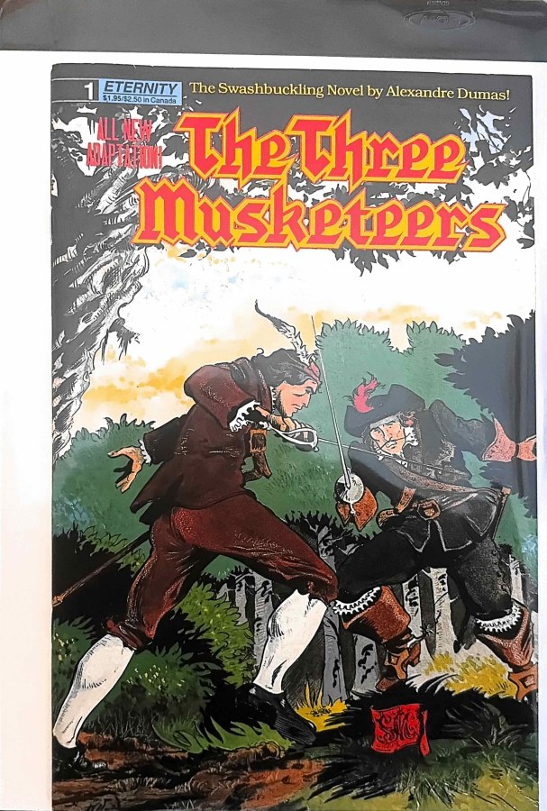 The Three Musketeers #1 (1988) Eternity NM cover