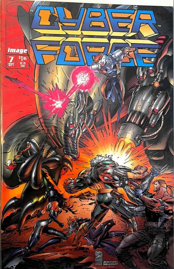Cyber Force #7 (1994) Image Comics NM cover