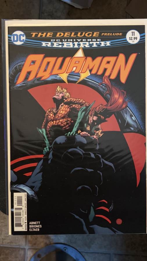 Aquaman #11 (2016) DC NM cover