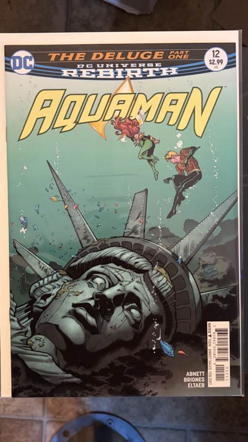 Aquaman #12 (2016) DC NM cover