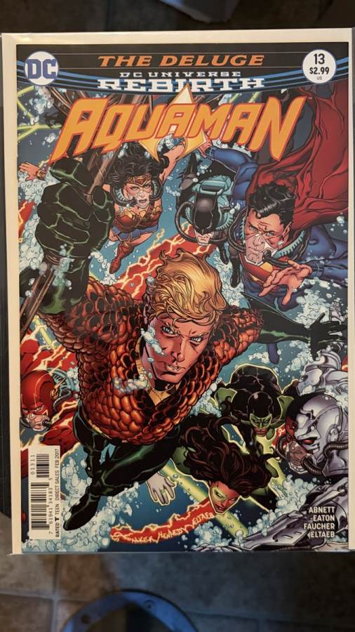 Aquaman #13 (2016) DC NM cover