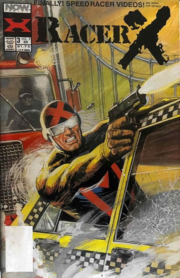 Racer X #3 (1989) cover