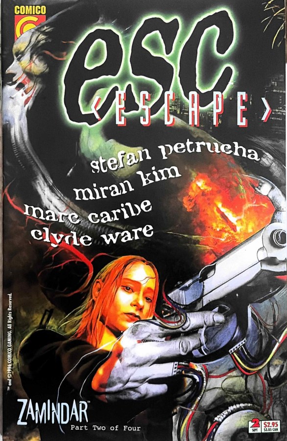 ESC (Escape) #2 (1996) Comico Gaming NM- cover