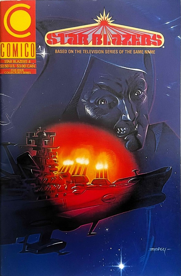 Star Blazers #4 (1989) Comico VF/NM cover