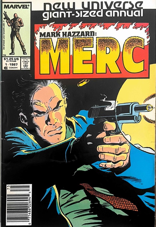 Mark Hazzard: Merc #1 cover