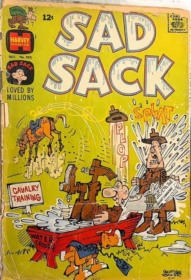 Sad Sack #202 (1968) cover