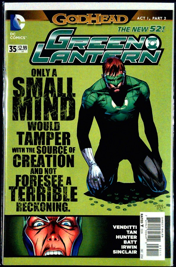 Green Lantern #35 (2014) DC Comics unassessed cover