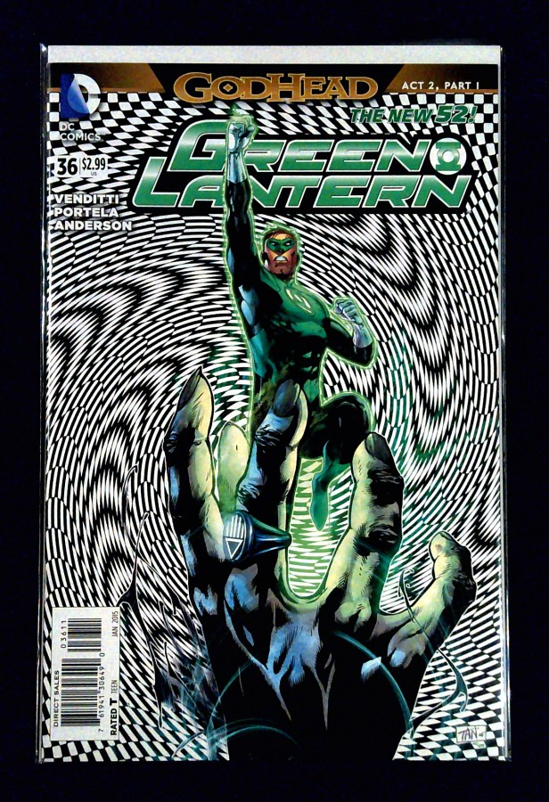Green Lantern #36 (2015) DC Comics unassessed cover