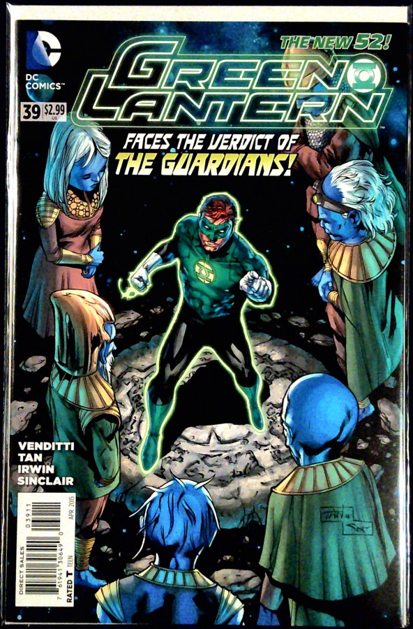 Green Lantern #39 (2015) DC Comics unassessed cover