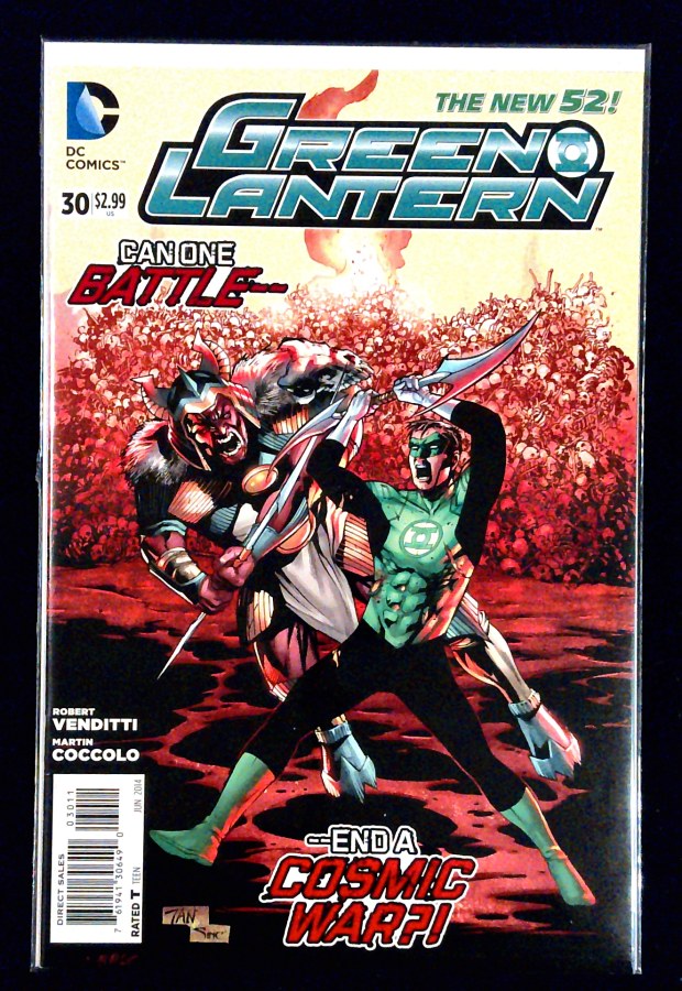Green Lantern #30 (2014) DC Comics unassessed cover
