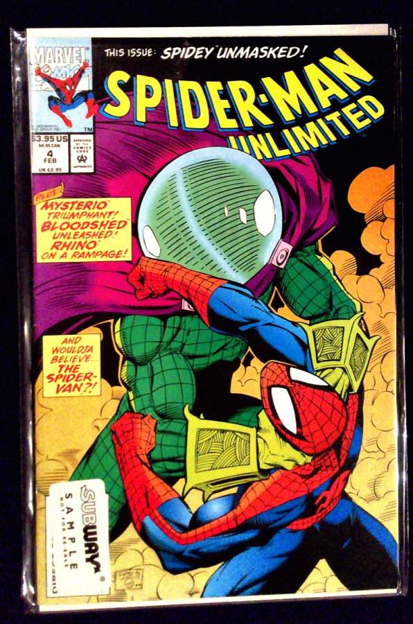 Spider-Man Unlimited #4 (1993) cover