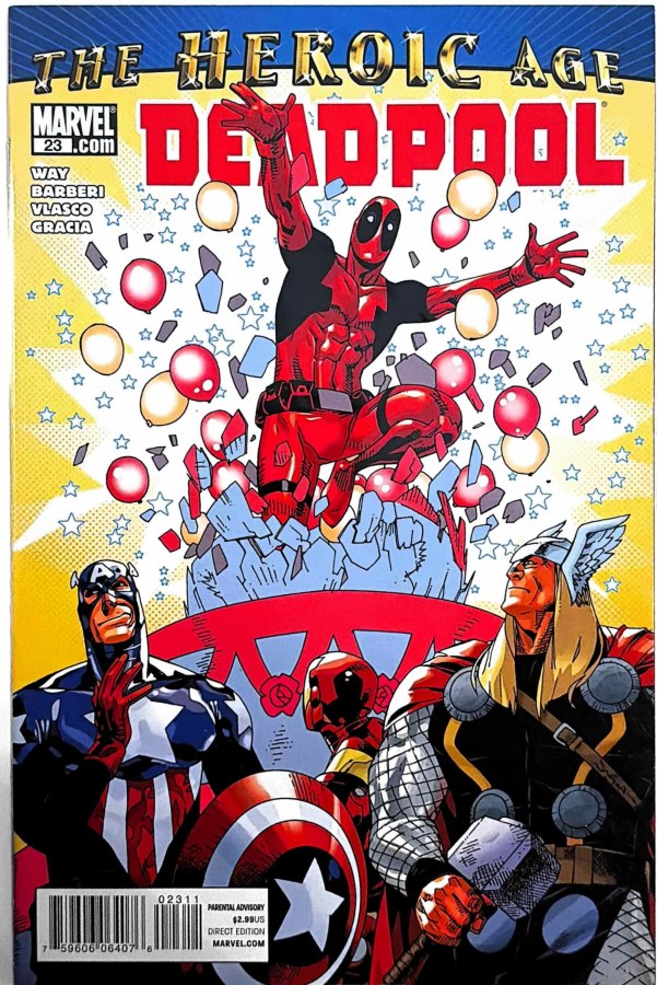Deadpool #23.1 (2008) Marvel unassessed cover