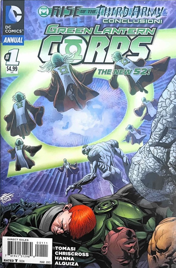 Green Lantern Corps Annual #1 (2013) DC Comics unassessed cover