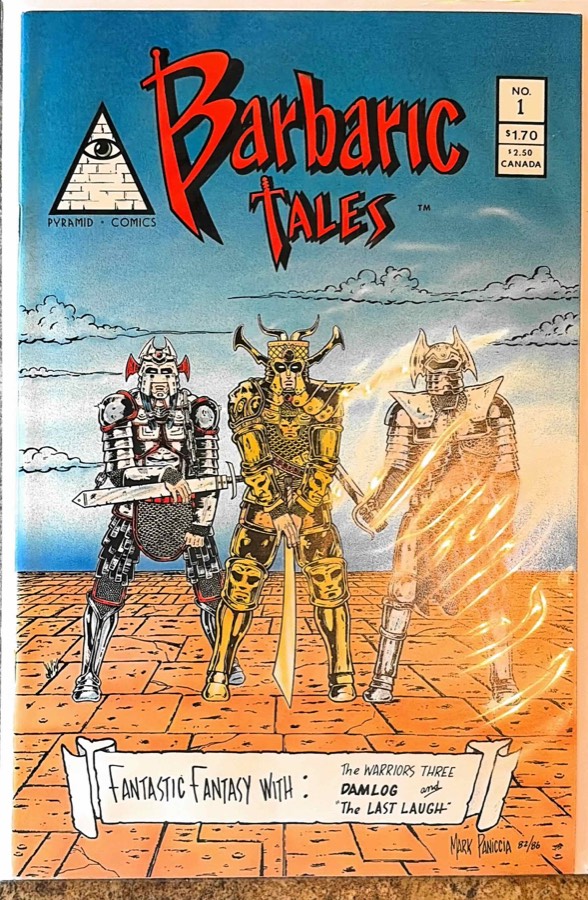 Barbaric Tales #1 (1986) Pyramid Comics unassessed cover