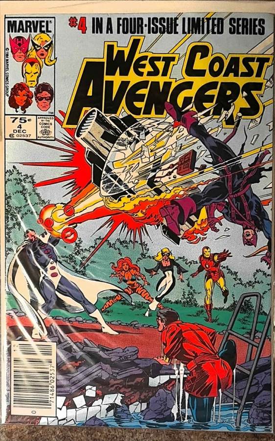 West Coast Avengers #4 (1984) cover