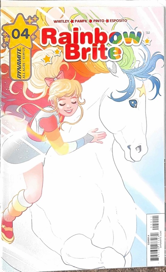 Rainbow Brite #4 (2019) Dynamite Entertainment First Printing unassessed cover