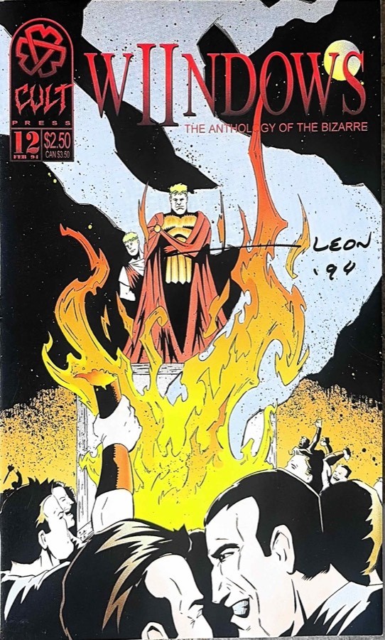 Windows The Anthology of the Bizarre #12 (1991) Cult Press unassessed cover