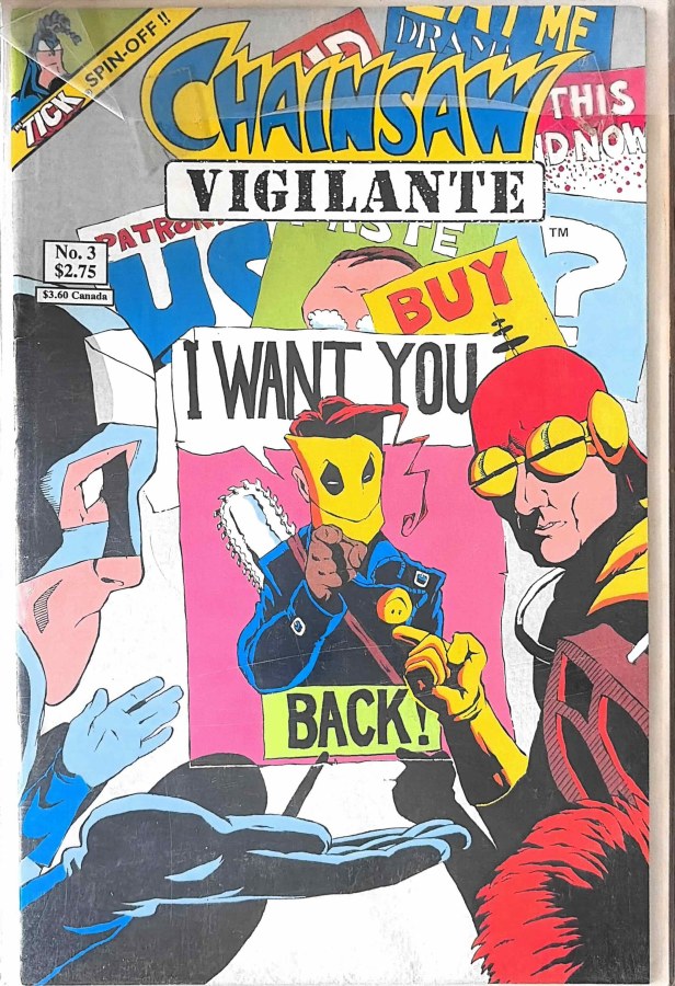 Chainsaw Vigilante #3 cover
