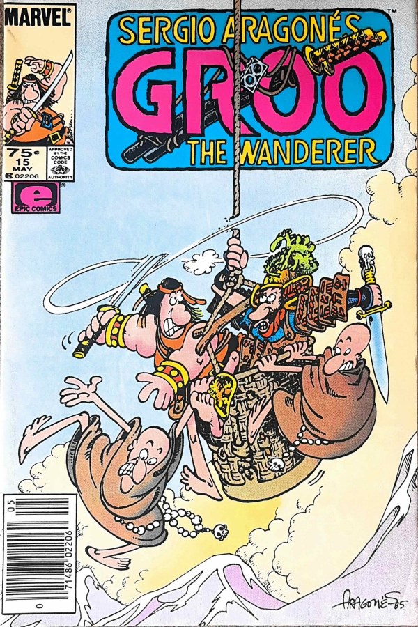 Sergio Aragonés Groo the Wanderer #15 (1986) Marvel Comics (Epic Comics imprint) cover