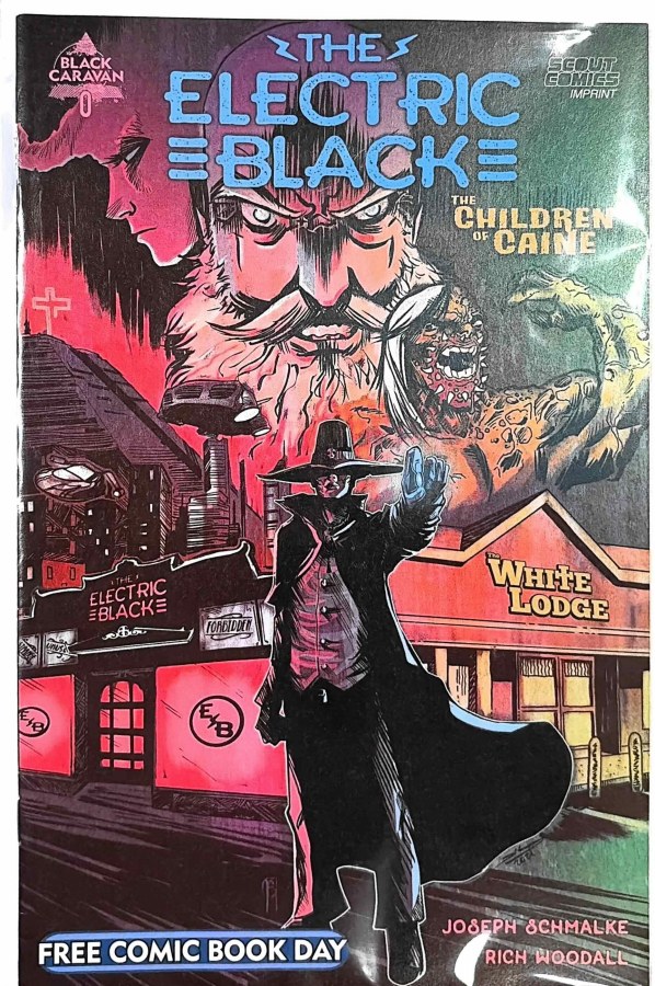 The Electric Black #0 cover