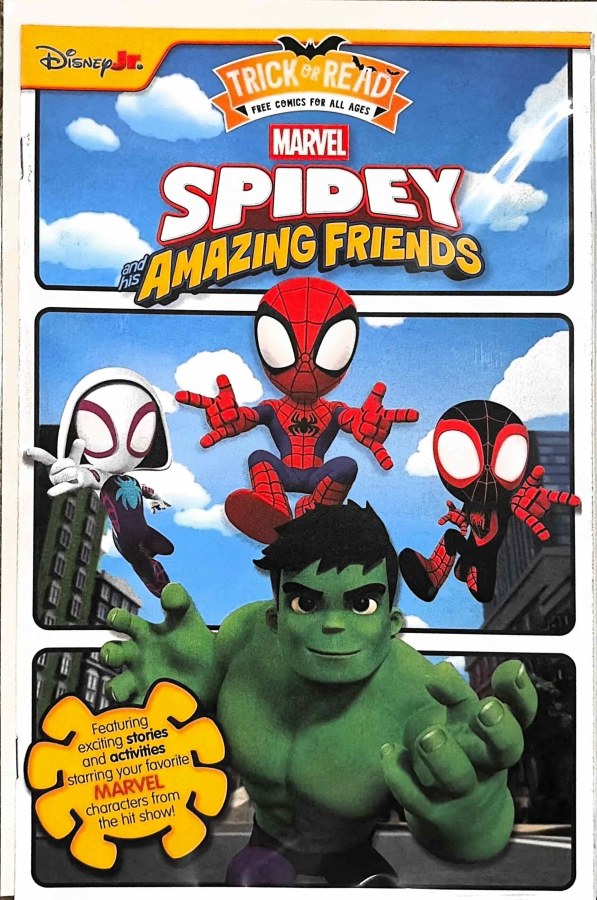 Spidey and His Amazing Friends Halloween Trick-or-Read #1 (2025) Marvel unassess cover