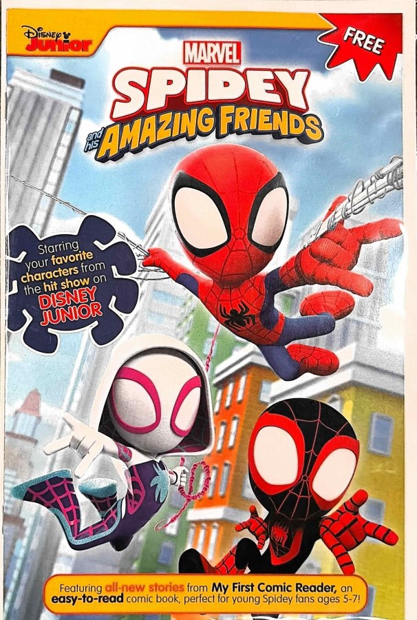Spidey and his Amazing Friends Free Comic #1 (2022) Marvel Comics unassessed cover