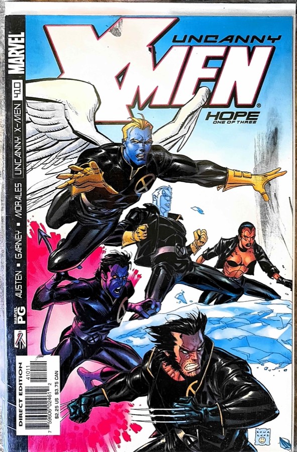 Uncanny X-Men #410 (2002) Marvel Comics unassessed cover