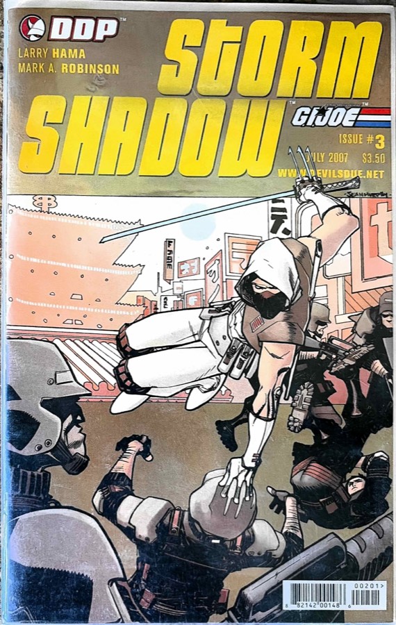 G.I. Joe: Storm Shadow #3 cover